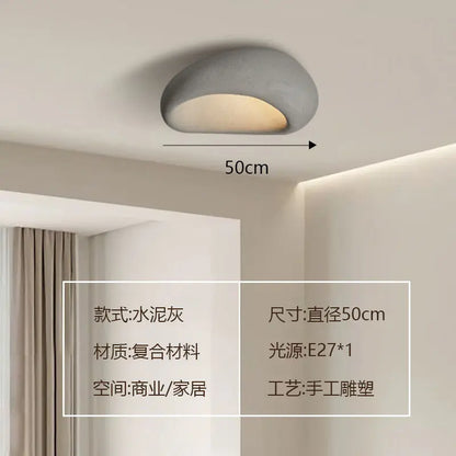 Japanese Style Silent Style Ceiling Simple Modern Cream Style Lamps null