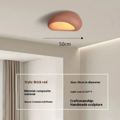 Japanese Style Silent Style Ceiling Simple Modern Cream Style Lamps null