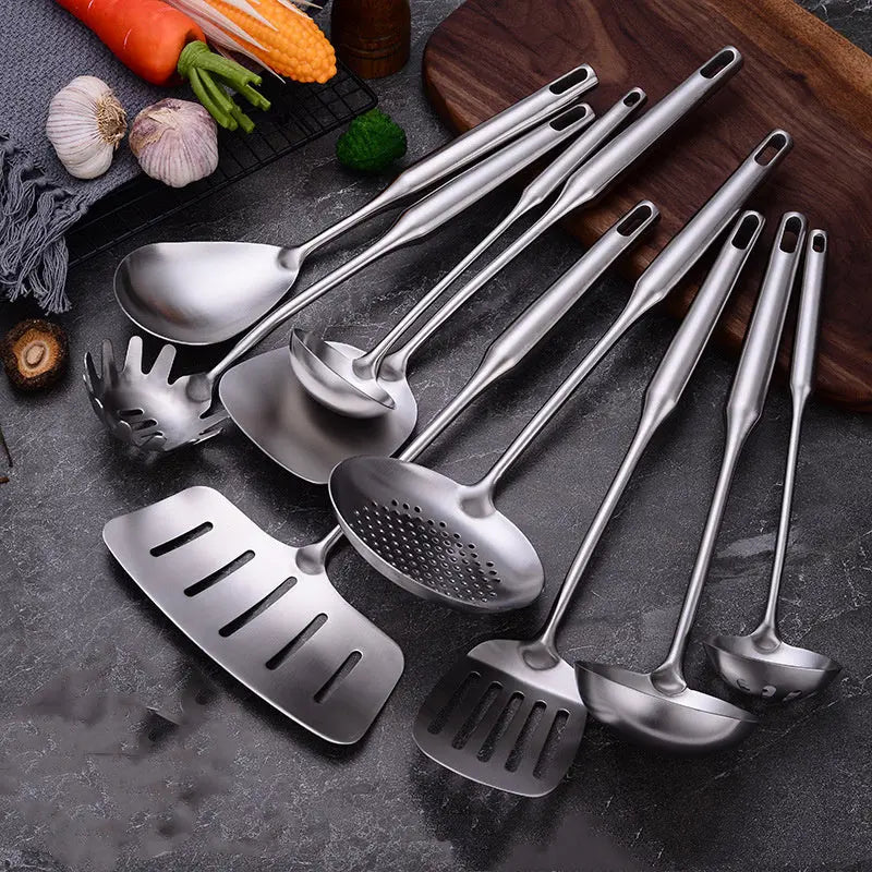 Stainless Steel Spatula And Kitchenware Set null