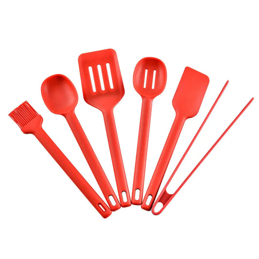 Six-Piece Silicone Kitchenware Set null