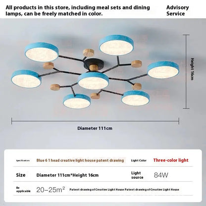 Living Room Ceiling Lamp Modern Minimalist Creative Lamps null