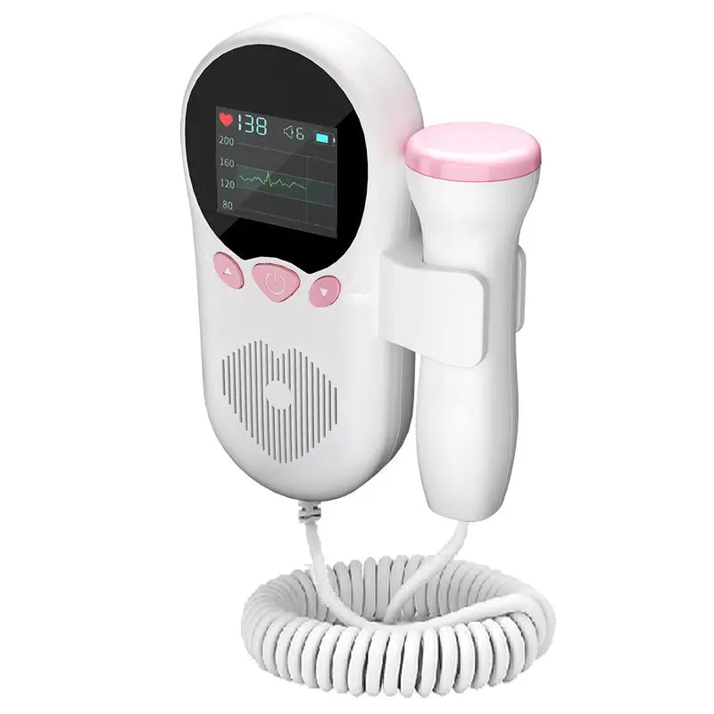 Fetal Heart Rate Monitor Home Pregnancy Baby Fetal Sound Heart Rate Detector null