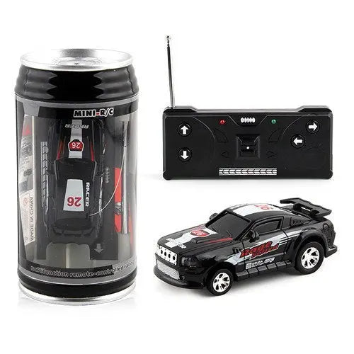 Coke Can Mini RC Car Radio Remote Control Micro Racing Car 4 Frequencies null