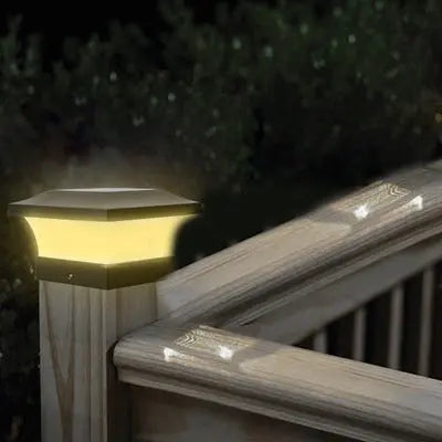 Solar garden lighting null