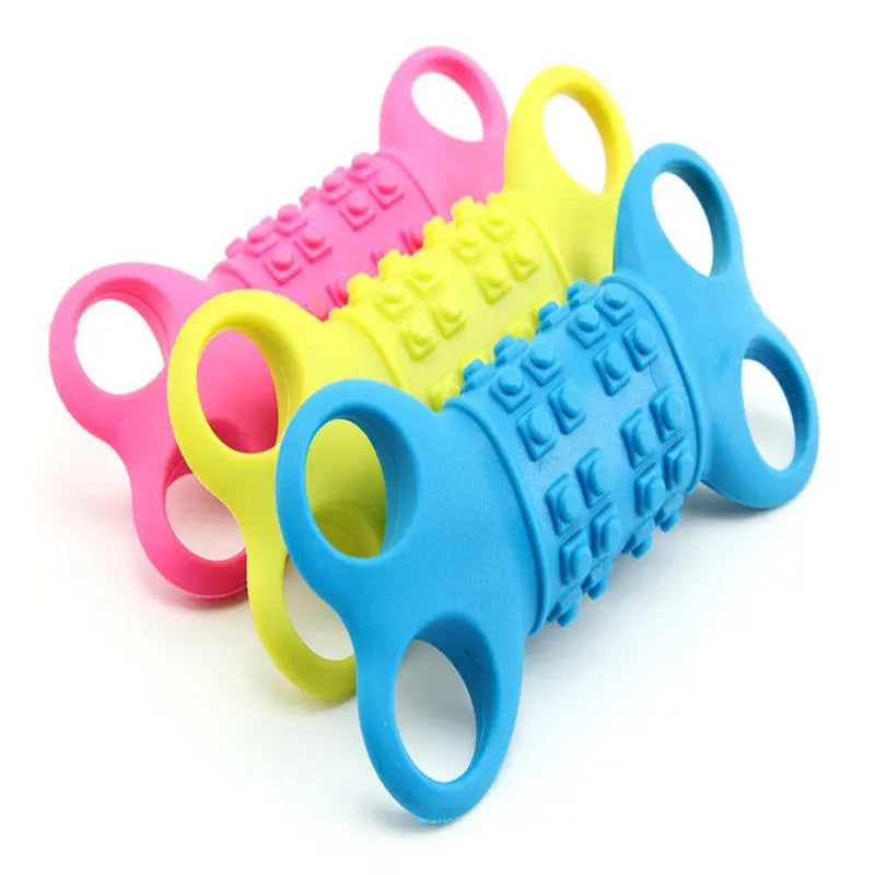 Silicone Bone Shape Chewing Toy Dog Pet null