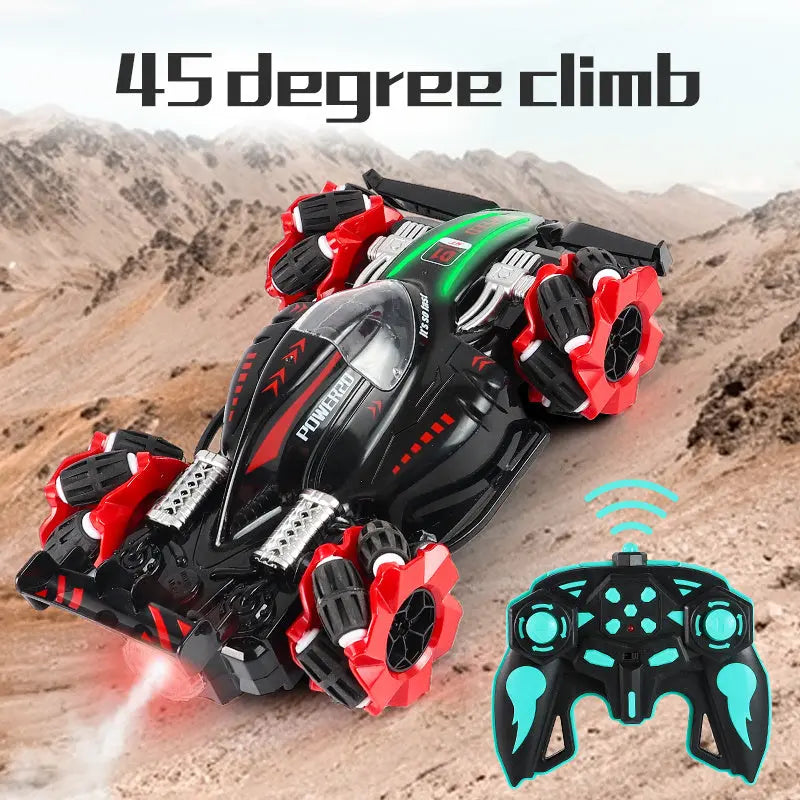 4WD Horizontal Drift Spray Stunt RC Car Toy null