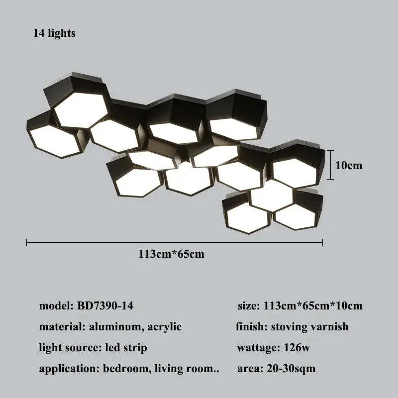 Bedroom Living Room Main Lamp Ceiling Led Ceiling Lamp null