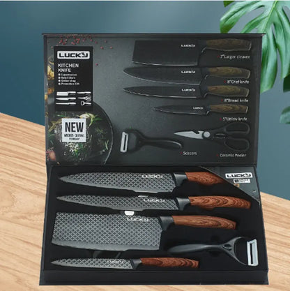 Household Knives Set Kitchen Combination Kitchenware null