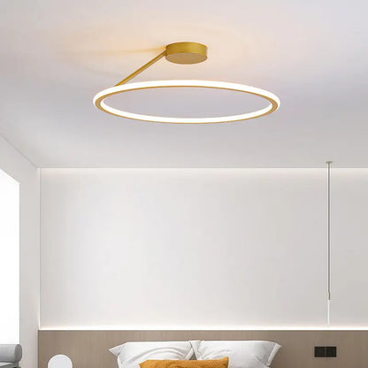 Simple Modern Led Ceiling Light Room Round Lighting null