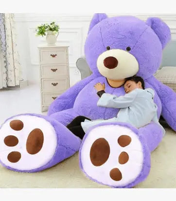 Giant Teddy Bear Plush Toy Huge  Soft Toys  Leather Shell null