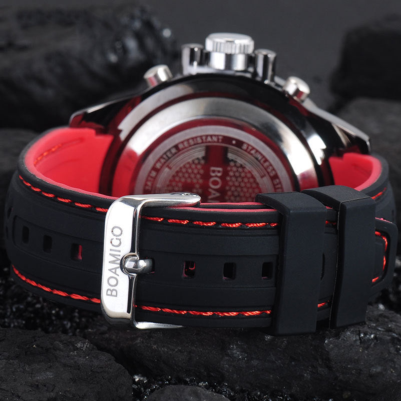 Men's Dual Display Electronic Quartz Watch null Men's Dual Display Electronic Quartz Watch