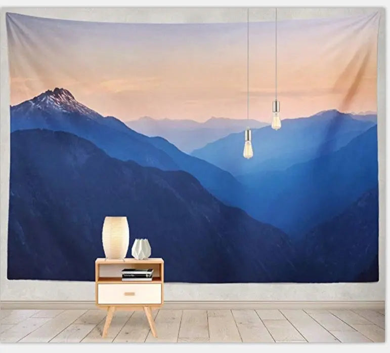 Digital printing new hang cloth home tapestry null