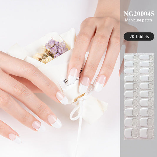 Semi Cured Gel Nails Art Stickers Transparent Solid Color null Semi Cured Gel Nails Art Stickers Transparent Solid Color Semi Cured Gel Nails Art Stickers Transparent Solid Color