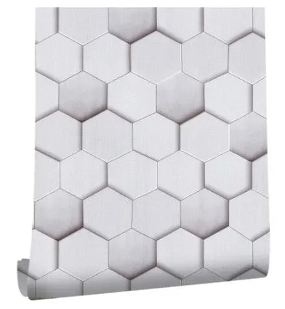 Peel and Stick Geometric Pattern Wallpaper null