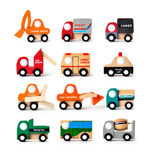 Wooden children toys null