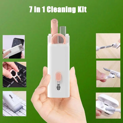 Multifunctional Bluetooth-compatible Headset Cleaning Pen Set Keyboard Cleaner Cleaning Tools Cleaner Keycap Puller Kit null