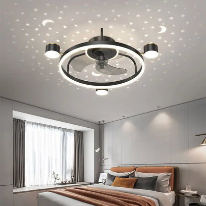 Intelligent Silent Ceiling Fan Lamp null