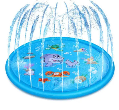 Durable Children's Water Spray Pool Mat Splash Sprinkle Play Pad Mat null