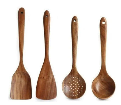 Kitchenware Set Household Non-stick Cookware Wooden Spoon null