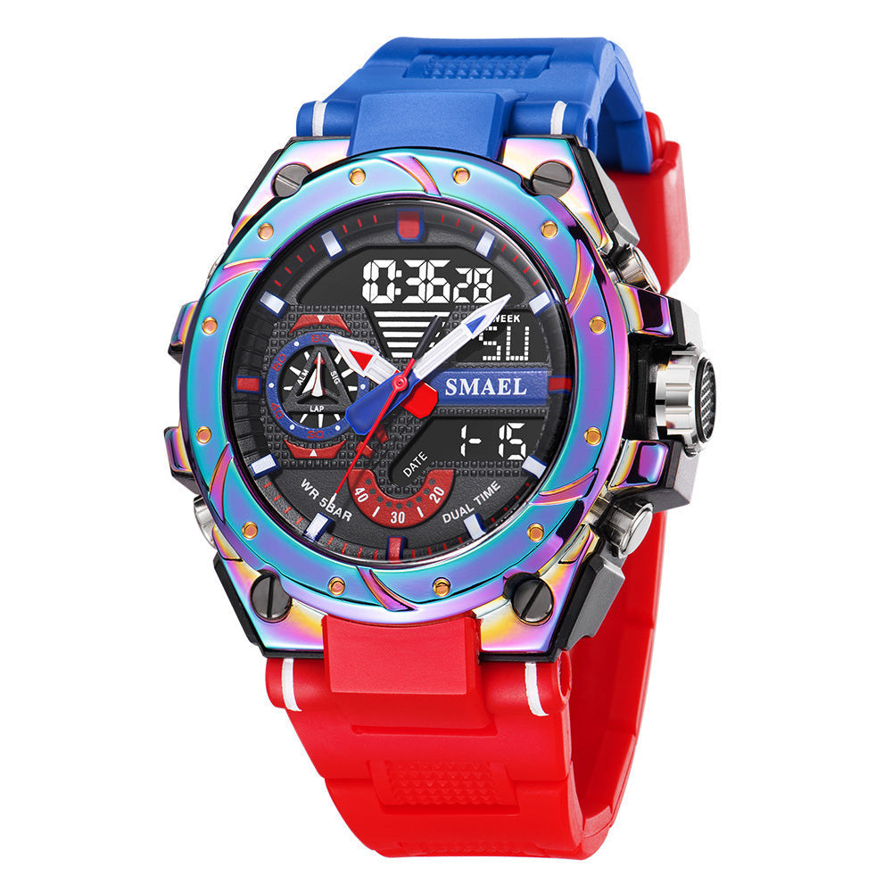 Alloy Watch Men's Multifunctional Waterproof null Alloy Watch Men's Multifunctional Waterproof