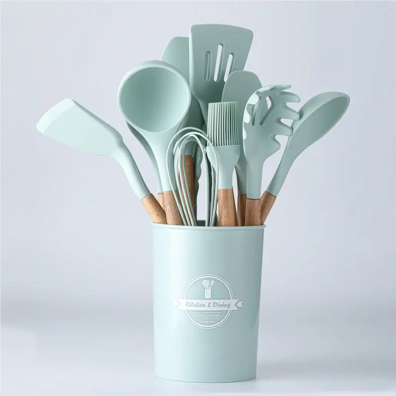 Silicone kitchenware set null