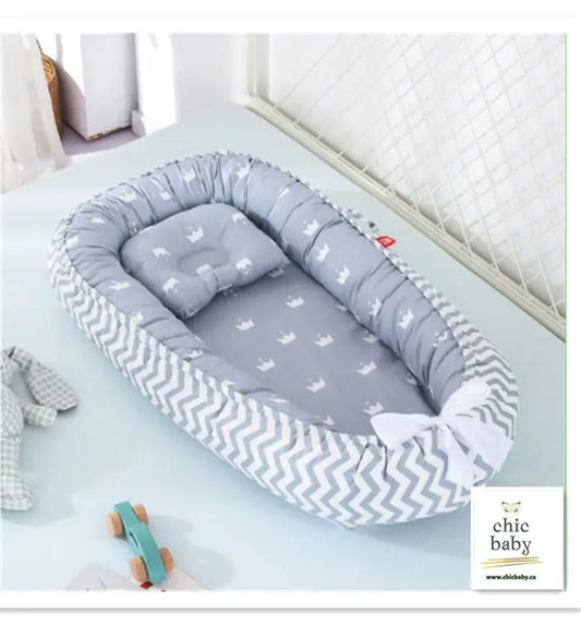 Baby Removable And Washable Bed Crib Portable Crib Travel Bed For Children Infant Kids Cotton Cradle null