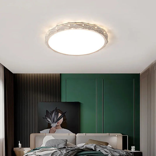 Light Luxury Room LED Round Ceiling Lamps null