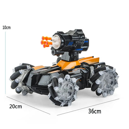 Remote Control Tank Soft Bomb Armored Rc Toy Car null