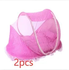 Foldable  Baby Bed Net With Pillow Net 2pieces Set null