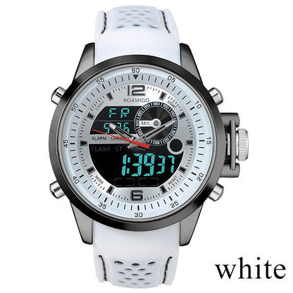 Men's Dual Display Electronic Quartz Watch null Men's Dual Display Electronic Quartz Watch