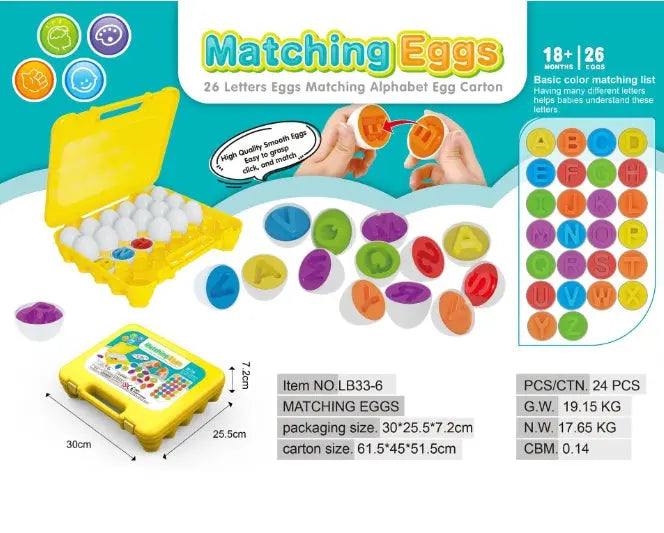 Baby Learning Educational Toy Smart Egg Toy Games Shape Matching Sorters Toys Montessori Eggs Toys For Kids Children null