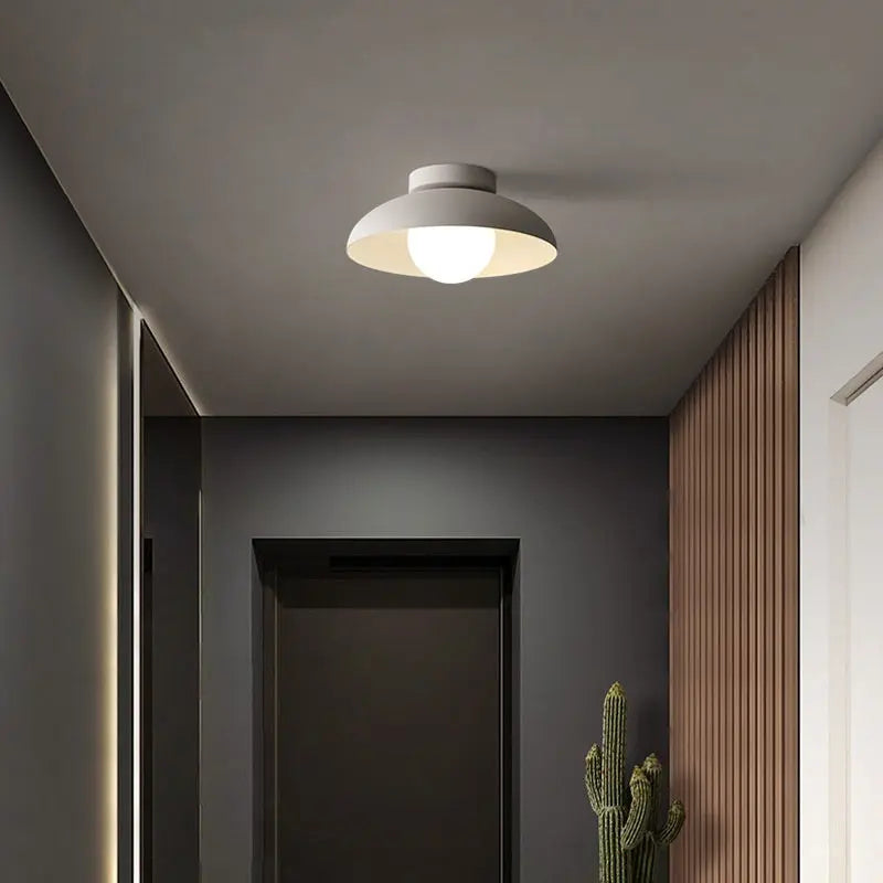 Modern Minimalist Ceiling Lamp Aisle Creative Lamps For Home Entry Balcony Light null