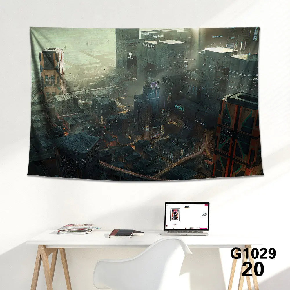 Game background cloth tapestry wall cloth tapestry decoration canvas null