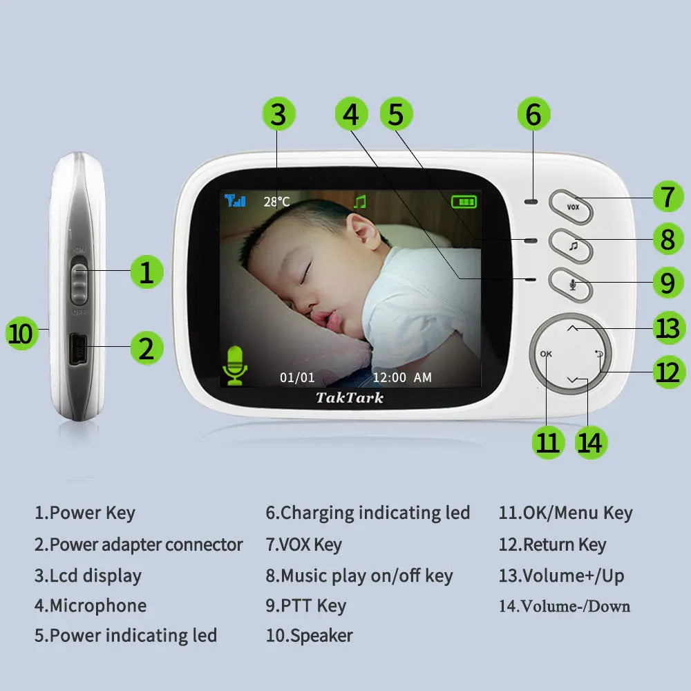 3.2 Inch Digital Baby Care Device null