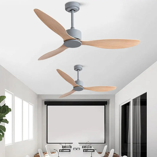 New Scandinavian Industrial Ceiling Fans Without Lights null