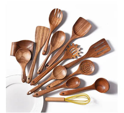 Wooden Spatula Cookware Kitchenware Set null