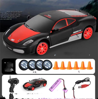 2.4G Drift Rc Car 4WD RC Drift Car Toy Remote Control GTR Model AE86 Vehicle Car RC Racing Car Toy For Children Christmas Gifts null