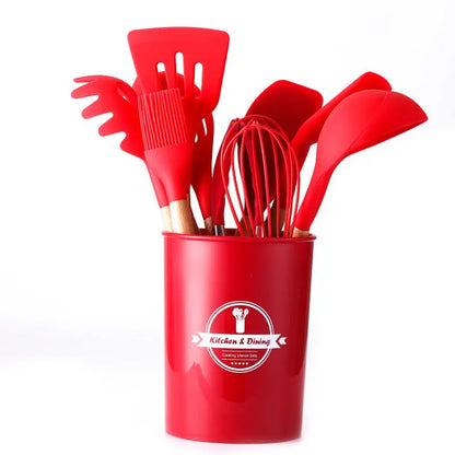 Silicone kitchenware set null