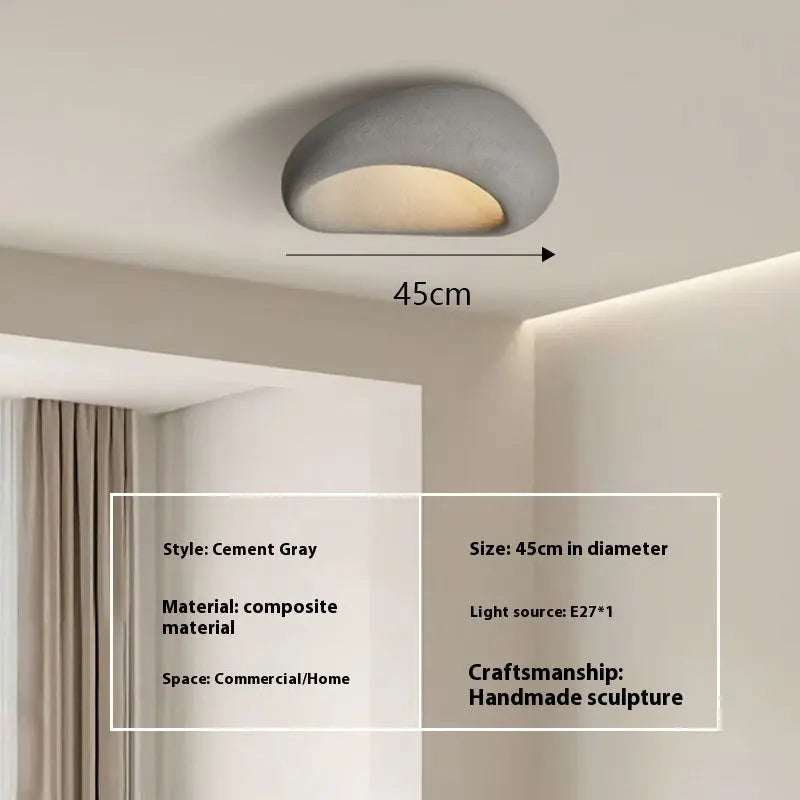 Japanese Style Silent Style Ceiling Simple Modern Cream Style Lamps null