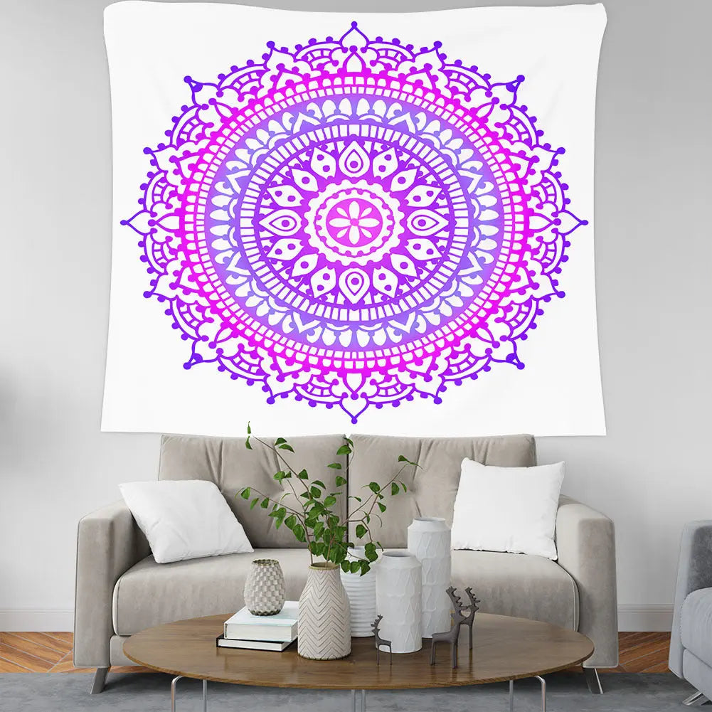 Printed home tapestry wall hanging mural null