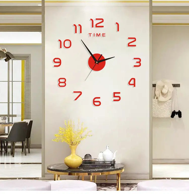 Acrylic Digital Decorative Wall Stickers Clocks null