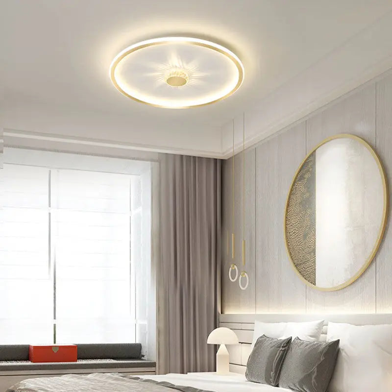 Bedroom Ceiling Lamp Simple Modern Ed Creative Lamps null