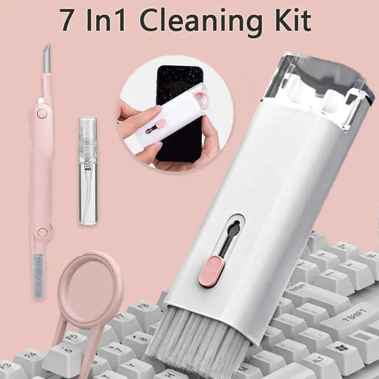 Multifunctional Bluetooth-compatible Headset Cleaning Pen Set Keyboard Cleaner Cleaning Tools Cleaner Keycap Puller Kit null