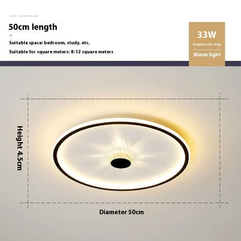 Bedroom Ceiling Lamp Simple Modern Ed Creative Lamps null