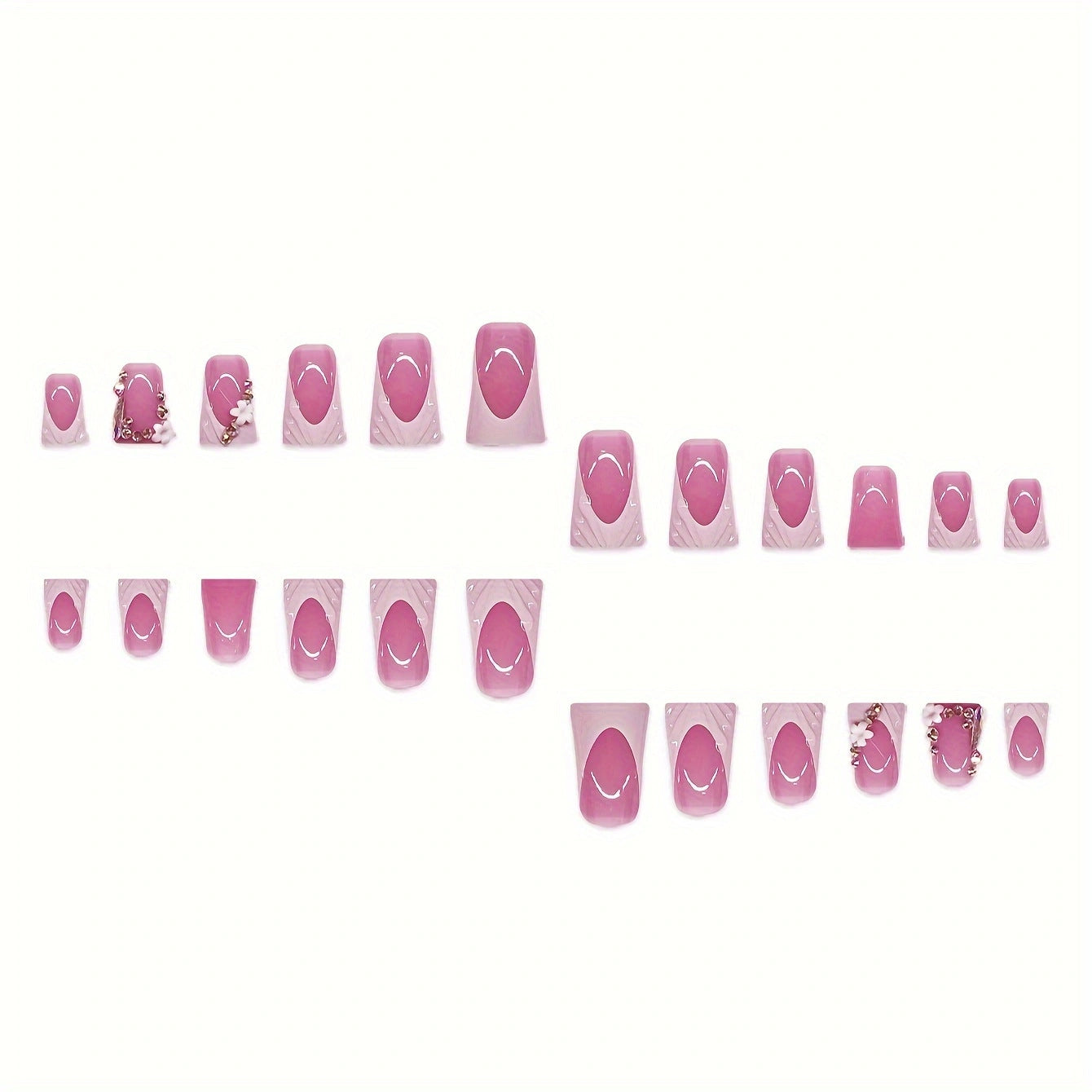 Removable Duckbill Short Fake Nails null Removable Duckbill Short Fake Nails Removable Duckbill Short Fake Nails