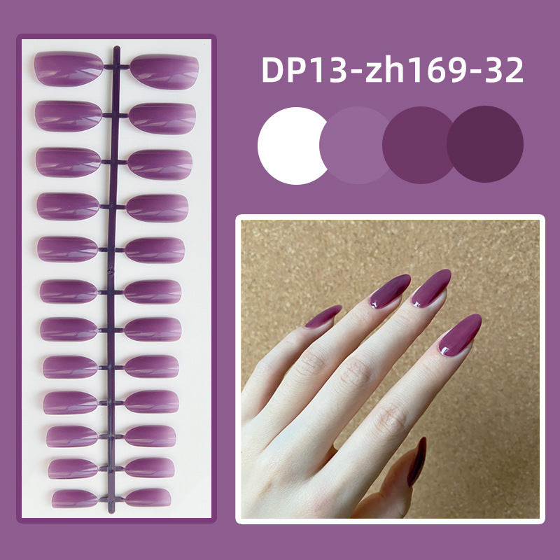 Long Round Glossy Solid Color Nail Patch Fake Nails 24 Pieces null Long Round Glossy Solid Color Nail Patch Fake Nails 24 Pieces Long Round Glossy Solid Color Nail Patch Fake Nails 24 Pieces