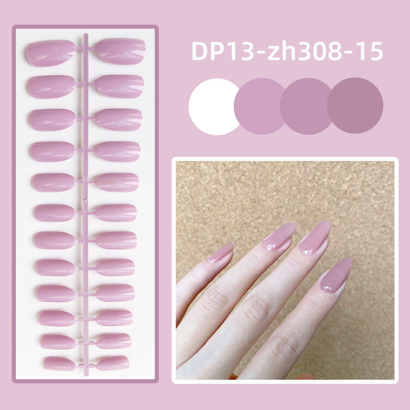 Long Round Glossy Solid Color Nail Patch Fake Nails 24 Pieces null Long Round Glossy Solid Color Nail Patch Fake Nails 24 Pieces Long Round Glossy Solid Color Nail Patch Fake Nails 24 Pieces