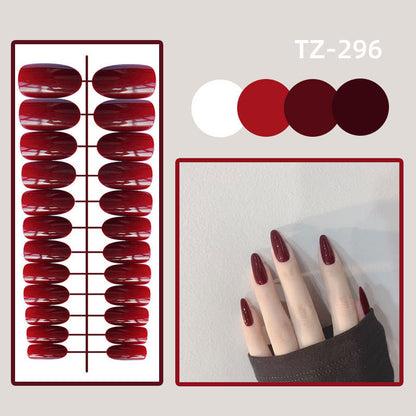 Long Round Glossy Solid Color Nail Patch Fake Nails 24 Pieces null Long Round Glossy Solid Color Nail Patch Fake Nails 24 Pieces Long Round Glossy Solid Color Nail Patch Fake Nails 24 Pieces