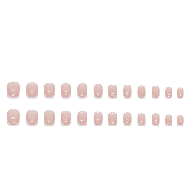 White French Classic All-match Gentle Detachable Fake Nails null White French Classic All-match Gentle Detachable Fake Nails White French Classic All-match Gentle Detachable Fake Nails