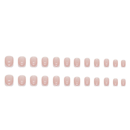 White French Classic All-match Gentle Detachable Fake Nails null White French Classic All-match Gentle Detachable Fake Nails White French Classic All-match Gentle Detachable Fake Nails